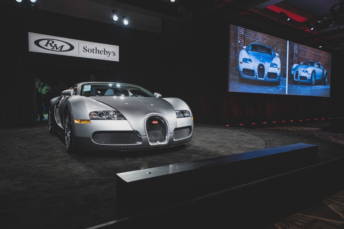 2008 Bugatti Veyron 16.4 offered at RM Sotheby’s Arizona live auction 2020
